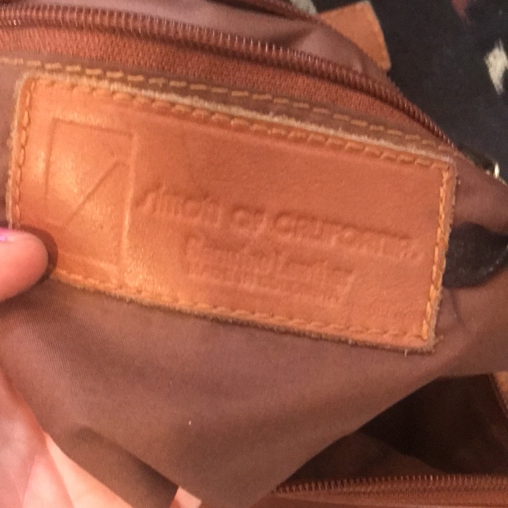 Vintage Leather Messenger Bag - Picture 13 of 16